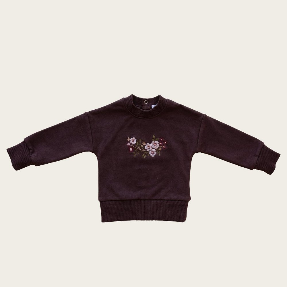 Jamie Kay Gracie Sweatshirt in Wren, Size 4Y